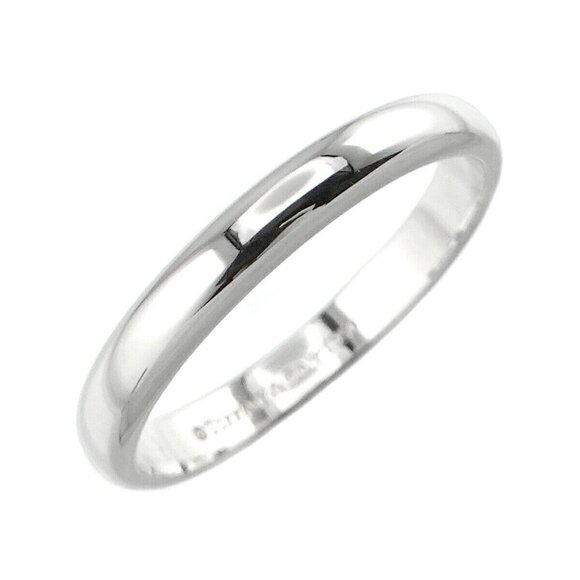 TIFFANY Co. Forever Ring Pt Platinum size8.75(US) 90252692